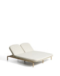 Cama doble Alipa de madera maciza de acacia y cuerda 100% certificada FSC.
