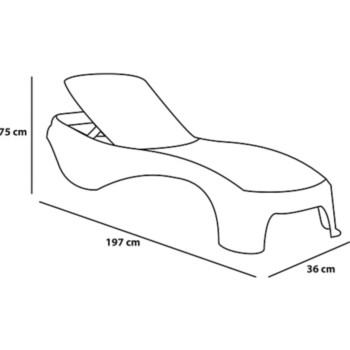 Tumbona ATLANTIC KETER