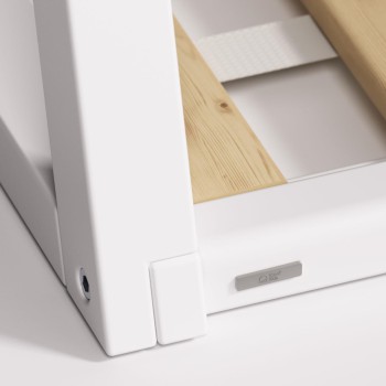 Cama tipo Maralis en madera maciza de haya