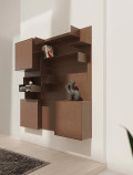 Librería de pared Opera 3x3 Siderio