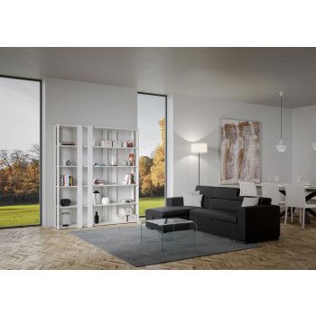 Librería Kato - Composición E Kato 6R 8 lamas largas Fresno Blanco