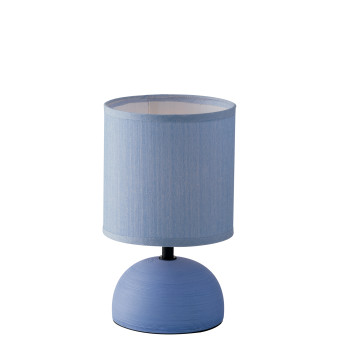LÁMPARA AZUL FURORE 1XE14 14X24CM