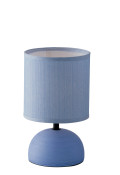 LÁMPARA AZUL FURORE 1XE14 14X24CM