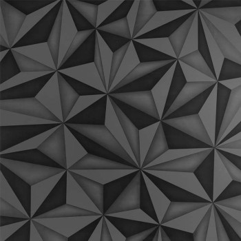 Aparador PRISMA de 3 puertas, color negro