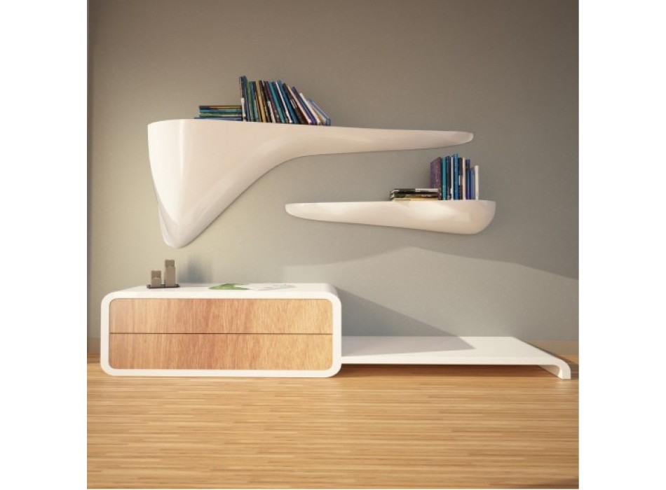 ESTANTERÍA NUBLADA EN ADAMANTX ZAD