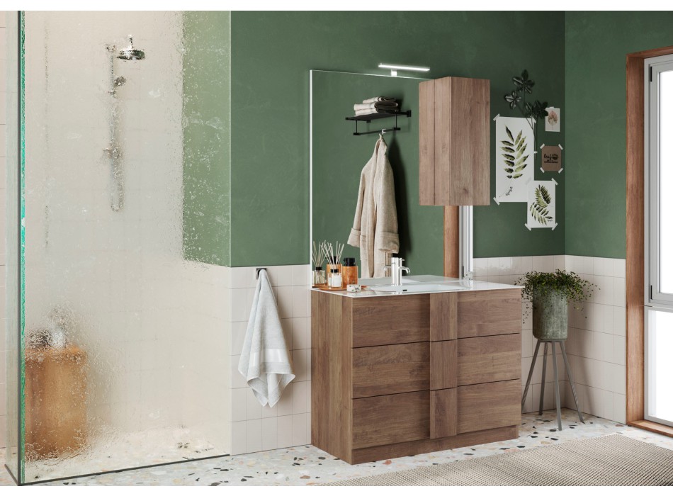 Mueble de baño JUPITER con 2 o 3 cajones 