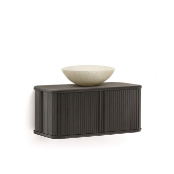 Mueble de baño Mailen en contrachapado de fresno