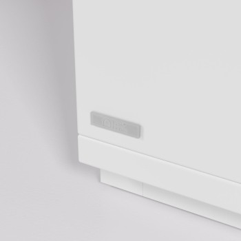 Mueble TV Abilen 2 puertas 2 cajones chapa blanca 200 x 44 cm FSC 100%