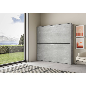 Mod.Kando Doppio - Cama doble plegable Kando con colchones de cachemira