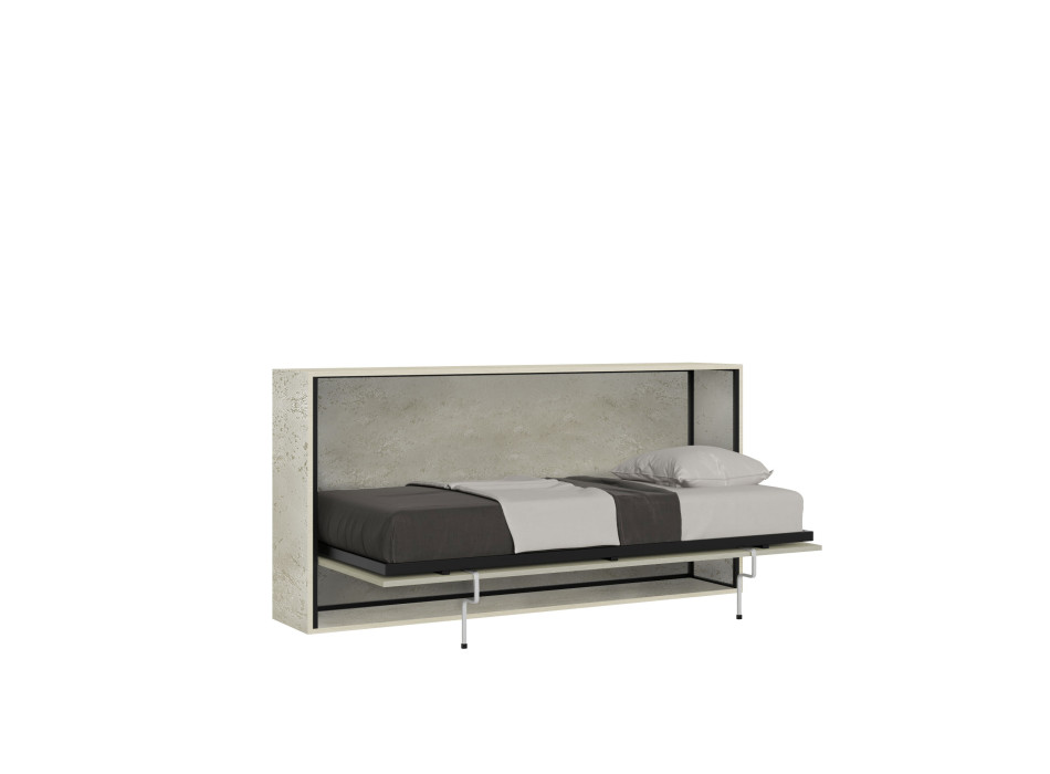 Mod.Kando Single - Cama individual abatible de cachemira Kando