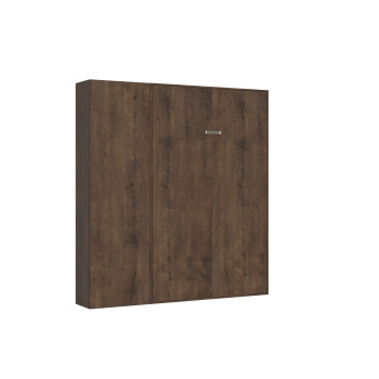 Mod. Kentaro 1 plaza y media 120 - Cama abatible Kentaro 1 plaza y media 120 con columna de fresno blanco