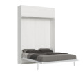 Cama abatible vertical Kentaro de 160 cm con mueble de pared Vasistas 