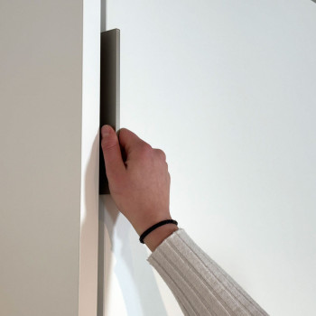 Mod. Versia French 140 cm - Cama doble abatible de arcilla Versia de 140 cm