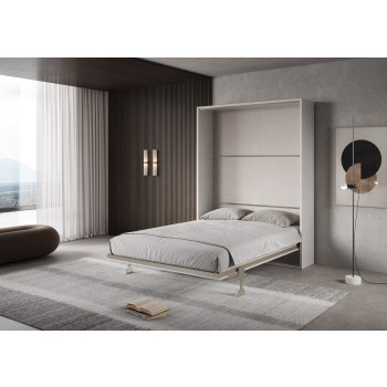 Mod. Versia French 140 cm - Cama doble abatible de arcilla Versia de 140 cm