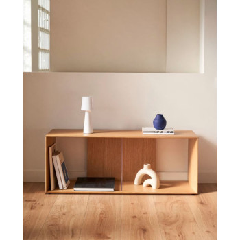 Módulo librería pequeña chapada Litto 101 x 38 cm