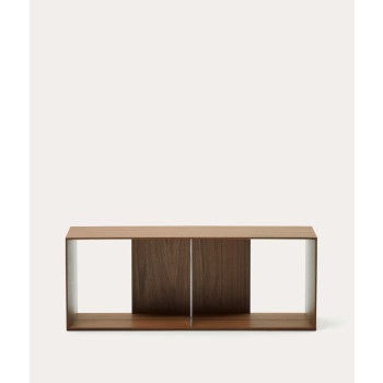 Módulo librería pequeña chapada Litto 101 x 38 cm