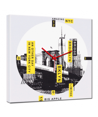 Reloj BIG APPLE G4612 PINTDECOR