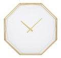RELOJ DE PARED OCTOGONAL DORADO