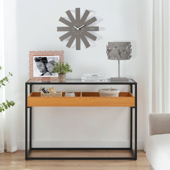 Reloj de pared de diseño LOVE Arts and Crafts