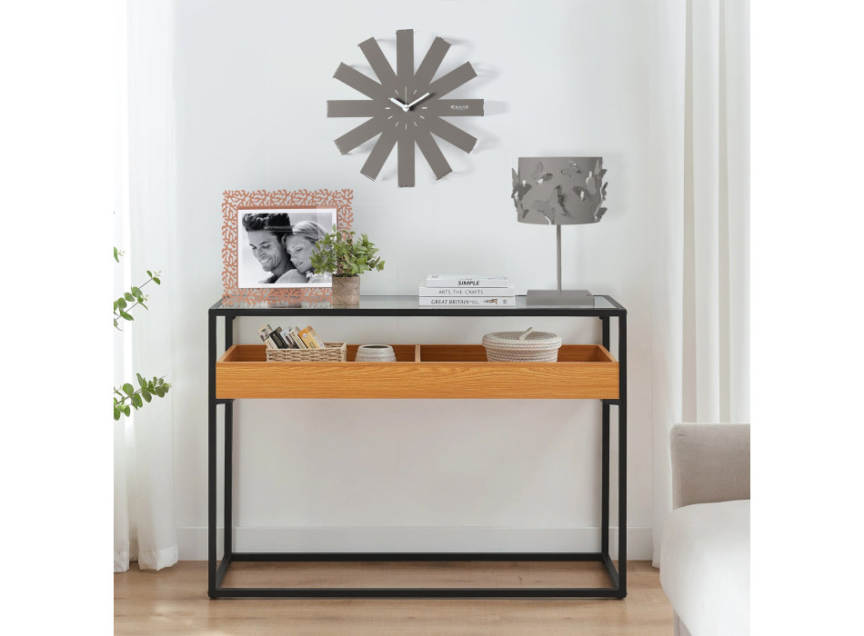 Reloj de pared de diseño LOVE Arts and Crafts