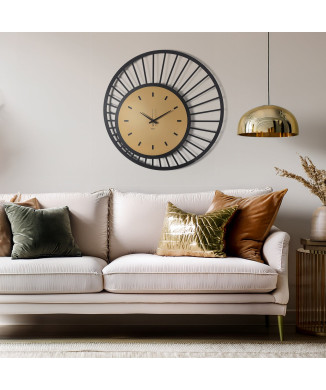 Reloj de pared de diseño Arts and Crafts RAY 5146