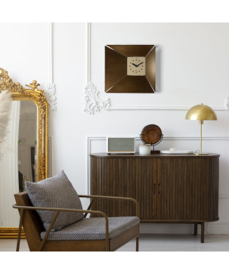 Reloj de pared minimalista ILLUSIO 5097 Arts and Crafts