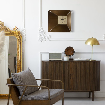 Reloj de pared minimalista ILLUSIO 5097 Arts and Crafts