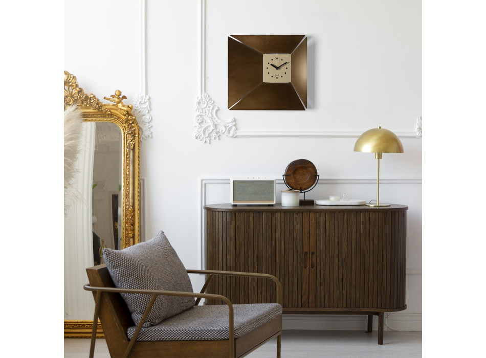 Reloj de pared minimalista ILLUSIO 5097 Arts and Crafts