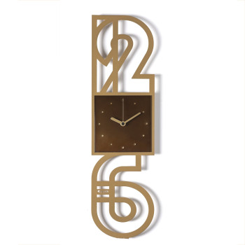 Reloj de pared minimalista NEVILLE 5123 Arts & Crafts