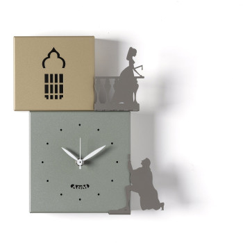 Reloj de pared Romeo y Julieta 5092 Artes y Oficios