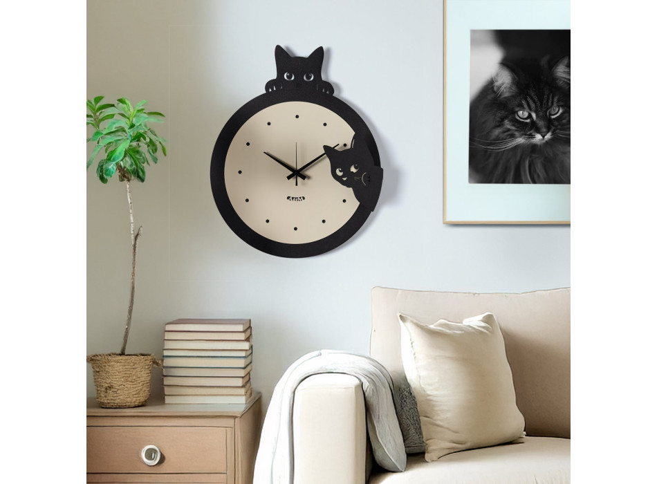 Reloj de pared de diseño LOVE Arts and Crafts