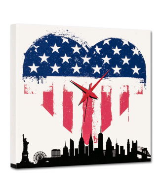 Reloj I LOVE USA G4628 PINTDECOR