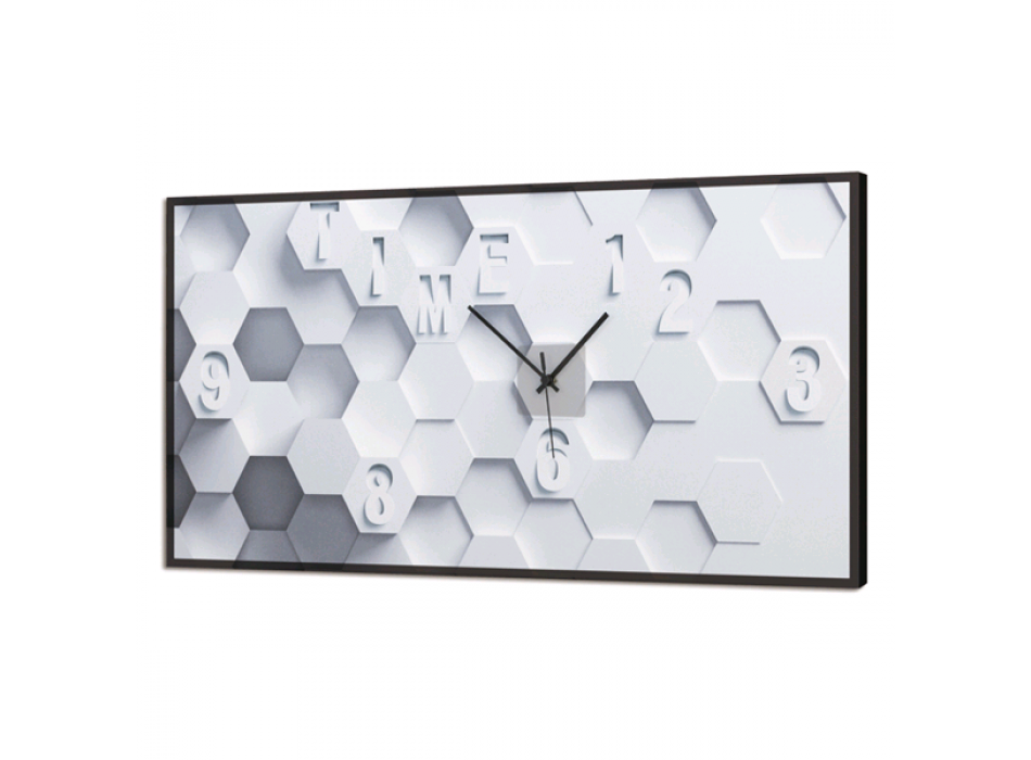 Reloj LUMINOSO HEXAGONOS EN RELIEVE GL3510 PINTDECOR
