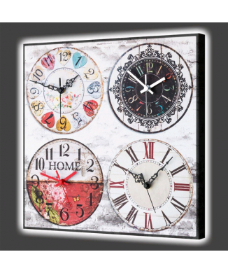 Reloj LUMINOSO TIEMPO ROMÁNTICO GL3522 PINTDECOR