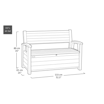 Banco DECO 60g KETER