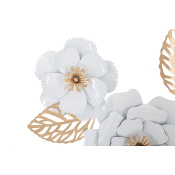 PANEL DE PARED DECOR BLANCO 158X9X60