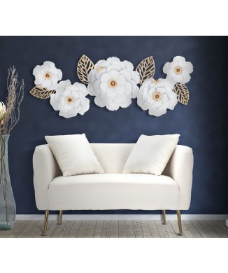 PANEL DE PARED DECOR BLANCO 158X9X60
