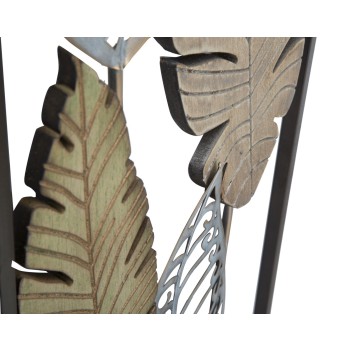 HOJAS DE PANELES DE HIERRO Y MADERA -B-