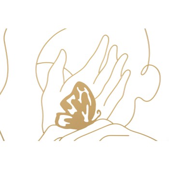 PANEL DE HIERRO MANOS EN LA CARA