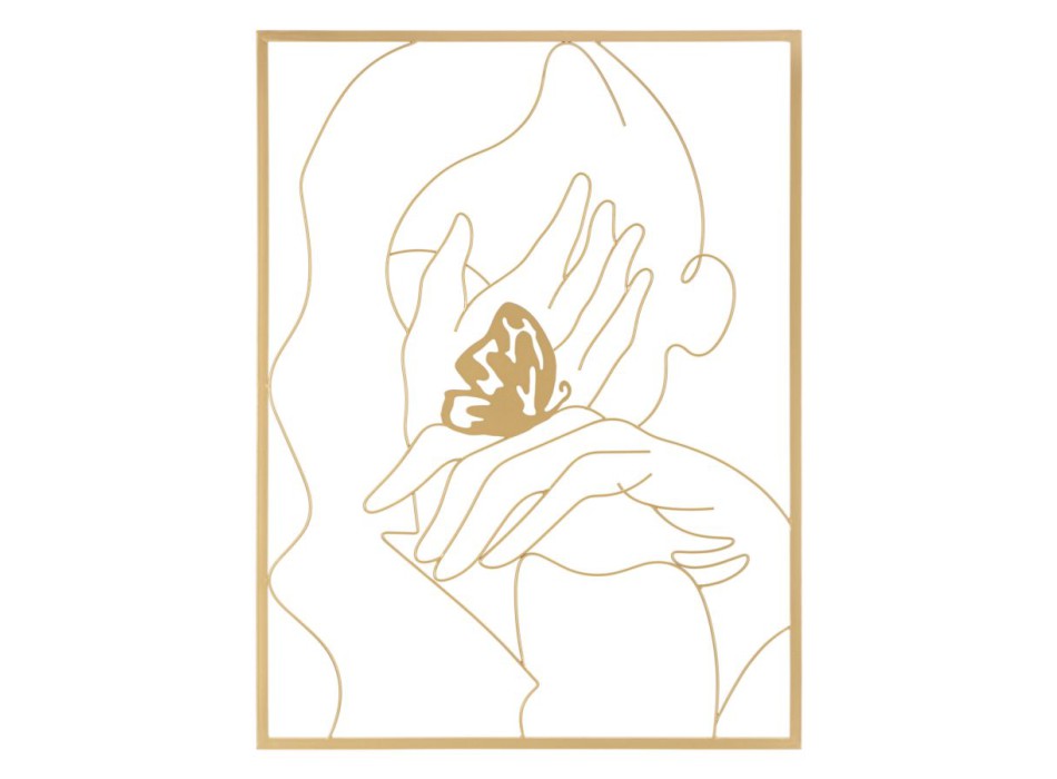 PANEL DE HIERRO MANOS EN LA CARA