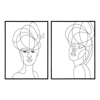 PAR DE PANELES MUJER SIMPLY HIERRO