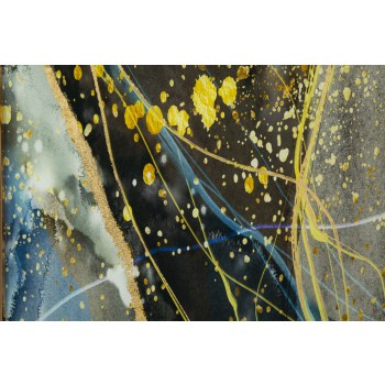 PANEL DE VIDRIO CON MARCO SOLEADO