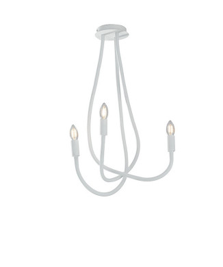 LOVER PLAFÓN BLANCO 3XE14 15X15X100CM