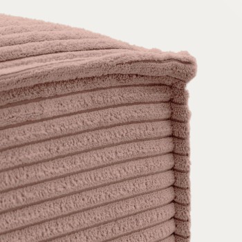 Reposapiés de pana Blok