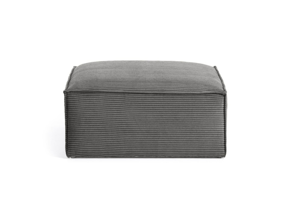 Reposapiés de pana Blok