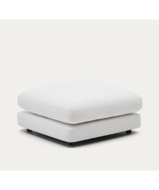 Reposapiés Gala blanco 90 x 90 cm