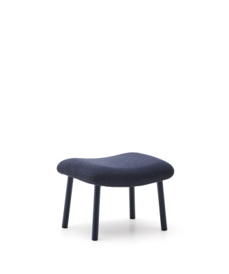 Reposapiés Inari en acero azul y pintado azul, 60 x 50 cm, Crédito FSC Mixto