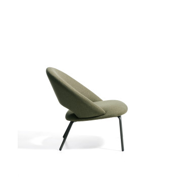 Sillón de chenilla Bonali