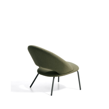 Sillón de chenilla Bonali