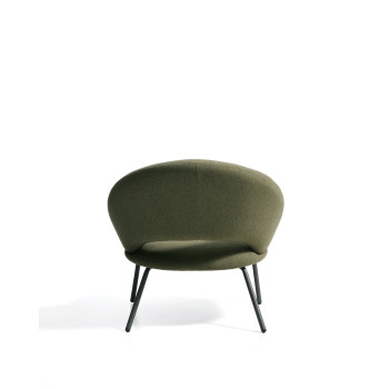 Sillón de chenilla Bonali